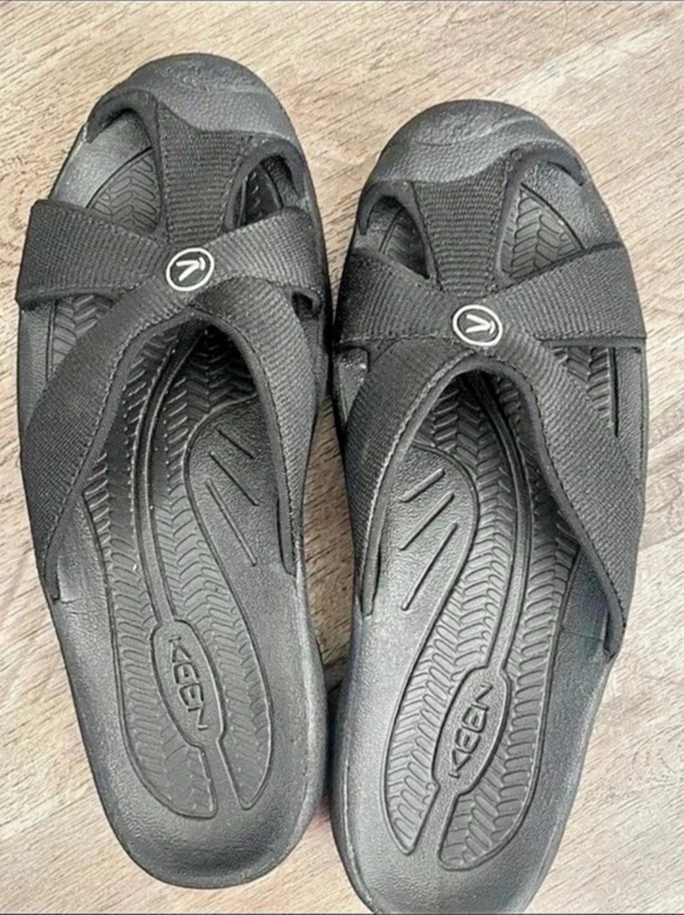 Keen Black Sandals